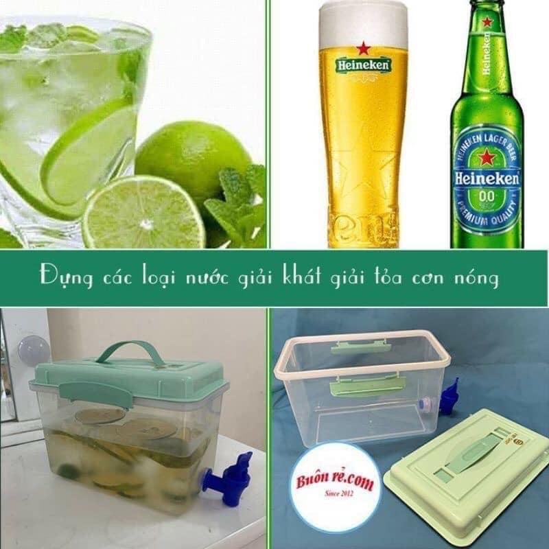 Bình đựng nước có vòi để tủ lạnh dung tích 5 lít