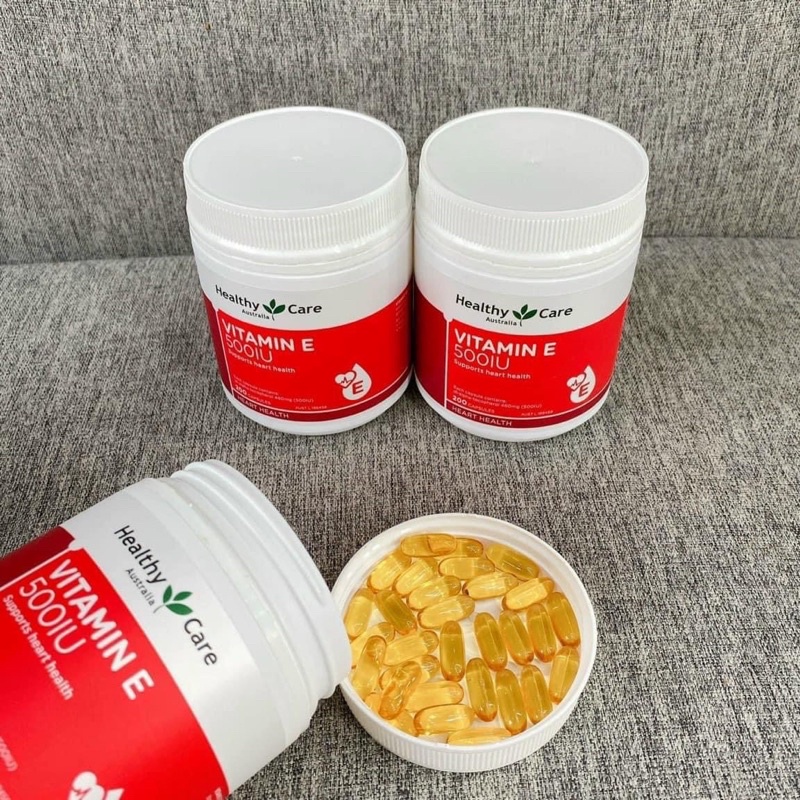 Viên Uống Vitamin E 500 IU Healthy care