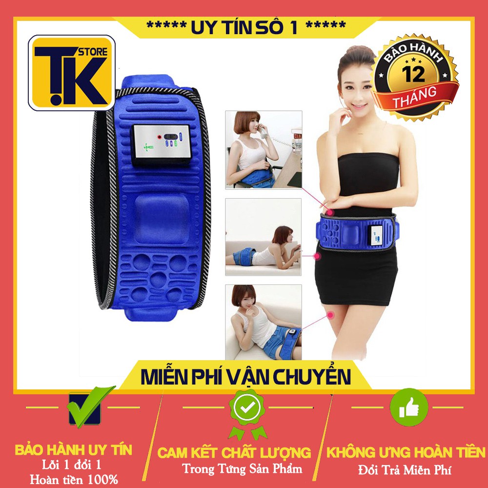 Đai massage toàn thân giảm béo X5 Hàn Quốc, đai matxa giảm béo và mỡ bụng - Bảo Hành 12 Tháng