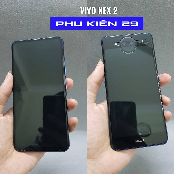 [Vivo Nex 2] Kính cường lực FULL màn FULL keo Glass Pro+ 9H mặt trước/sau