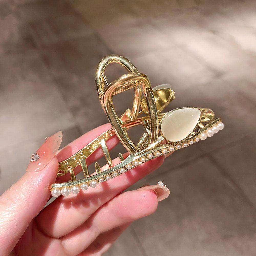 TWINKLE Kẹp Tóc Cá Mập / Hoa Tulip Cỡ Lớn Thanh Lịch Cho Nữ