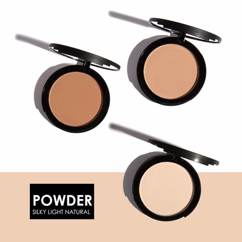 [Hàng mới về] FOCALLURE Hộp phấn phủ có thể sử dụng lúc ướt hoặc khô giúp kiểm soát dầu nhờn | BigBuy360 - bigbuy360.vn