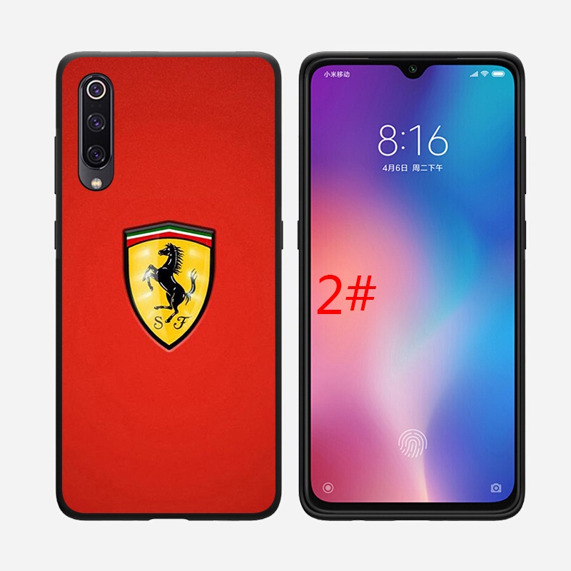 Ốp Điện Thoại Tpu Silicon Mềm Hình Logo Xe Hơi Ferrari Cho Redmi Note 9 Pro Max 9s 9t Sxa25