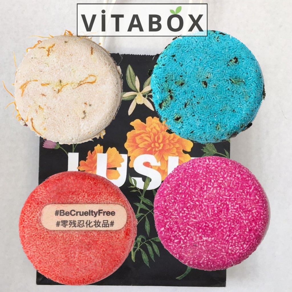 Bánh dầu gội LUSH shampoo bar (New, Jason, Seanik, Soak, Jumping Juniper) - dành cho tóc rụng, gàu, bết, khô xơ