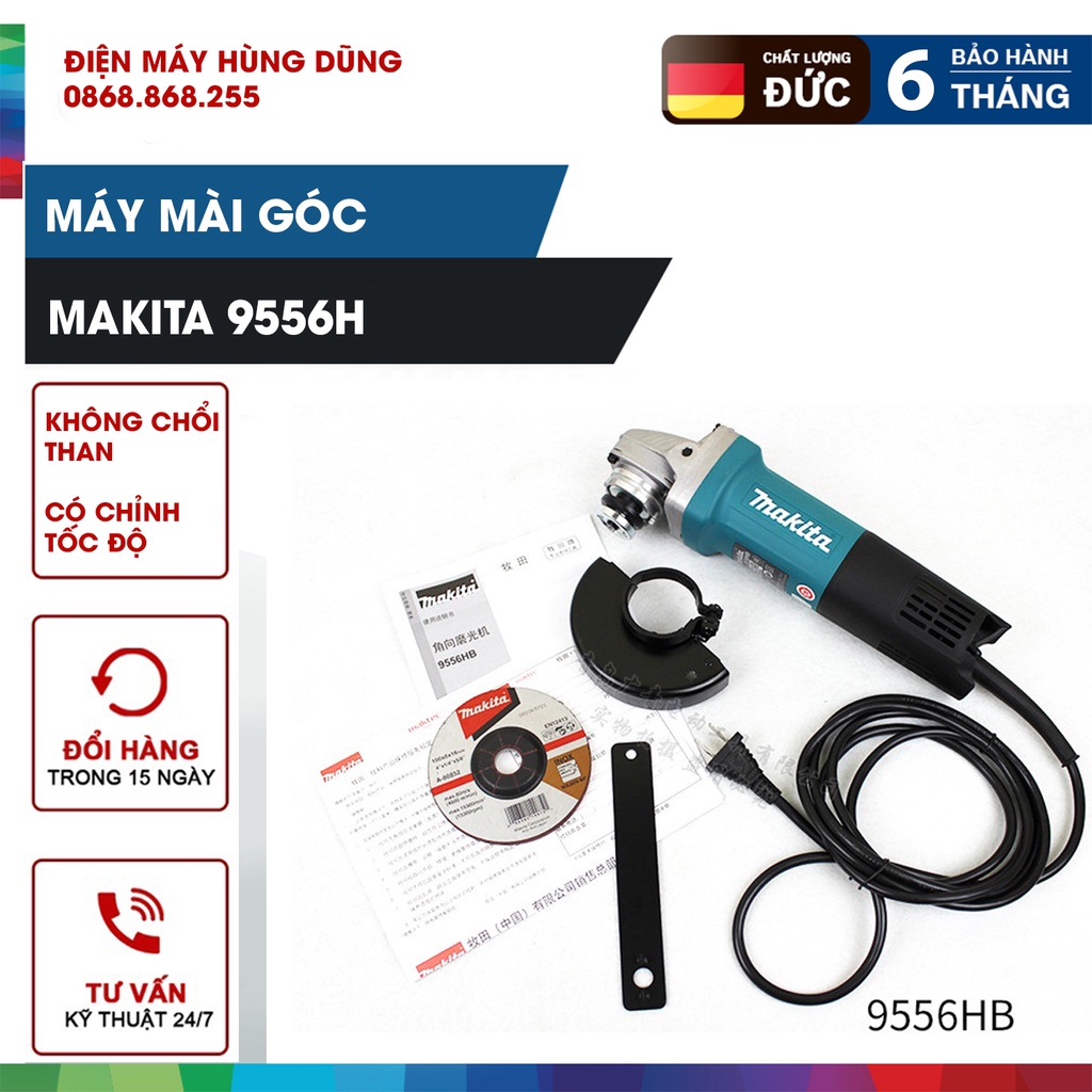 Máy mài máy cắt cầm tay máy cắt makitta công suất lớn 840w, công tắc đuôi