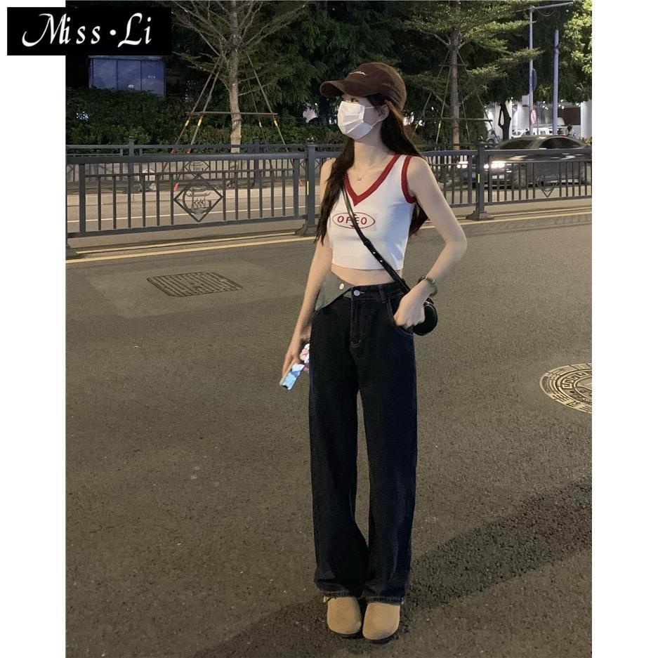 Hàng Có Sẵn Bán Chạy~Áo Hai Dây Dáng Ngắn In Chữ Phong Cách Mỹ Retro Ngọt Ngào Thời Trang Mùa Xuân Dành Cho Bạn Nữ 2022