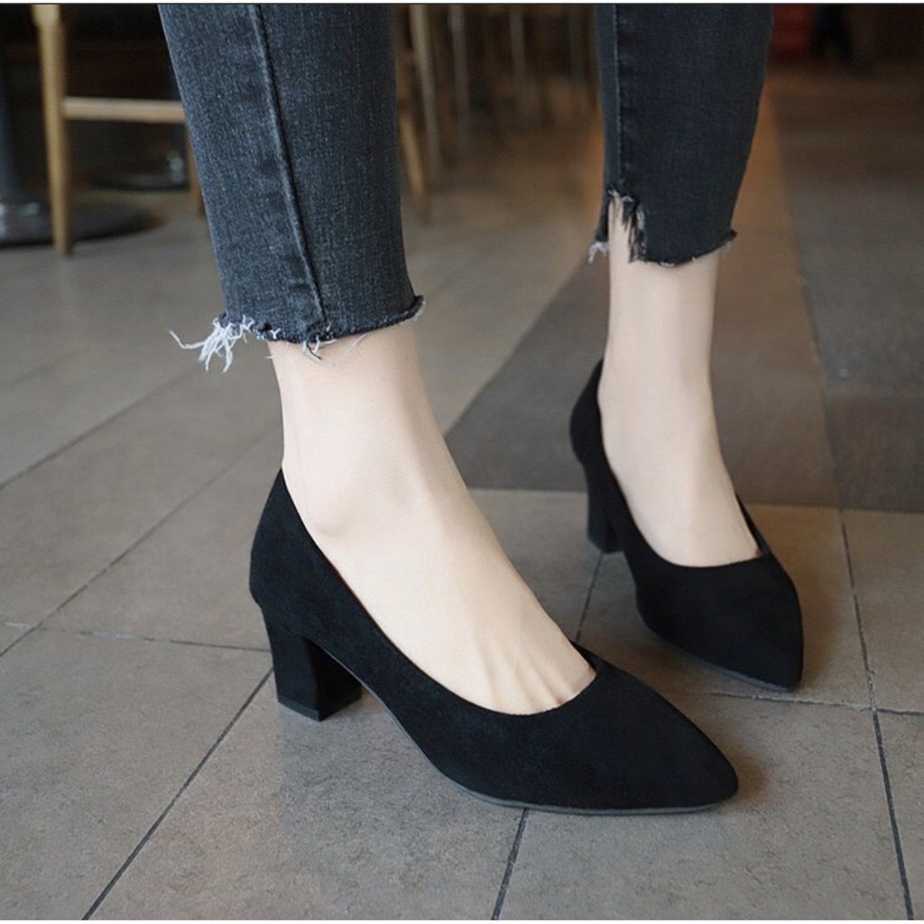 Giày Nữ 5 Phân DL Dáng Hàn Hàng Loại 1 Giá Xưởng Size 35 - 39