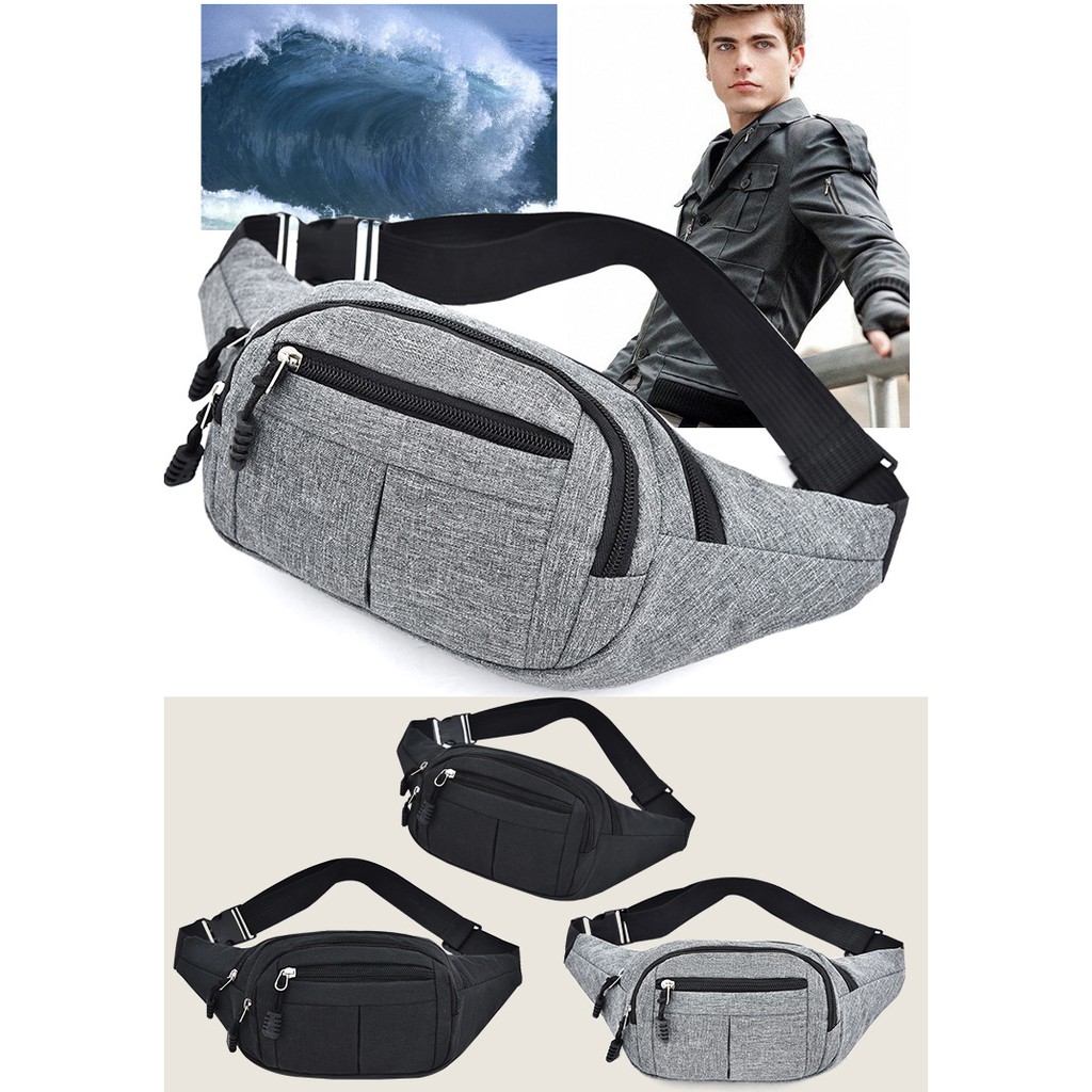 ⚡️Gía Rẻ Nhất - Túi Đeo Chéo nam nữ vải canvas ko thấm nước - túi bao tử, đeo hông, ví ngang, túi messenger | BigBuy360 - bigbuy360.vn