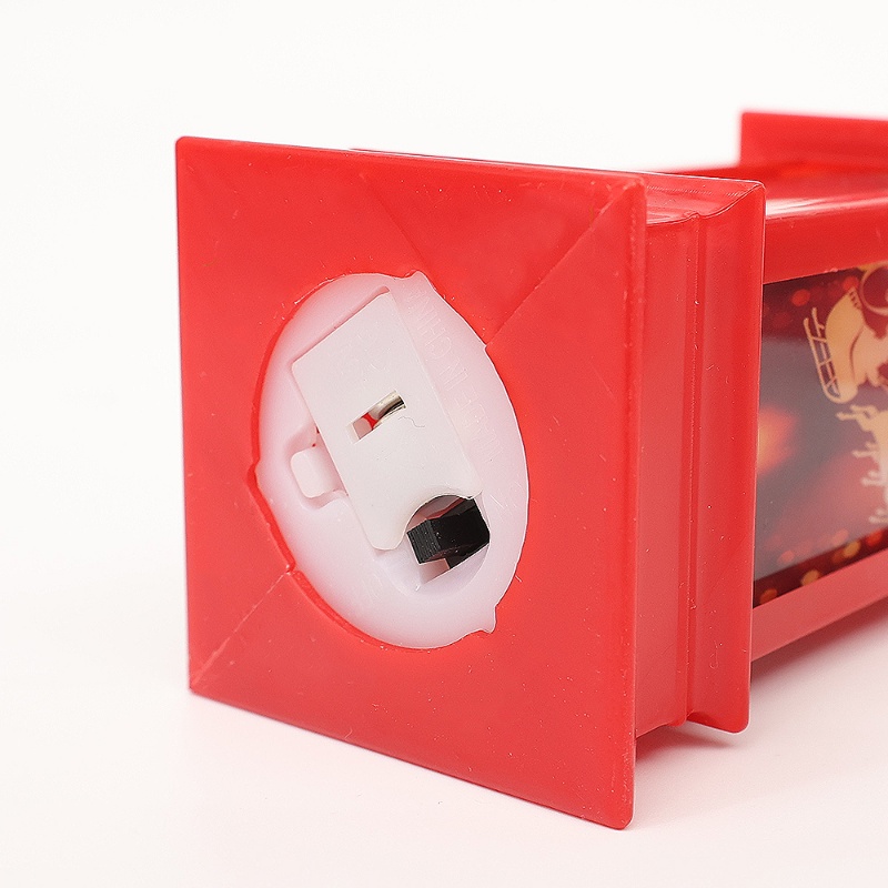 Đèn Lồng LED Không Lửa In Họa Tiết Hoạt Hình Ông Già Noel / Người Tuyết Trang Trí Nhà Cửa / Tiệc Giáng Sinh