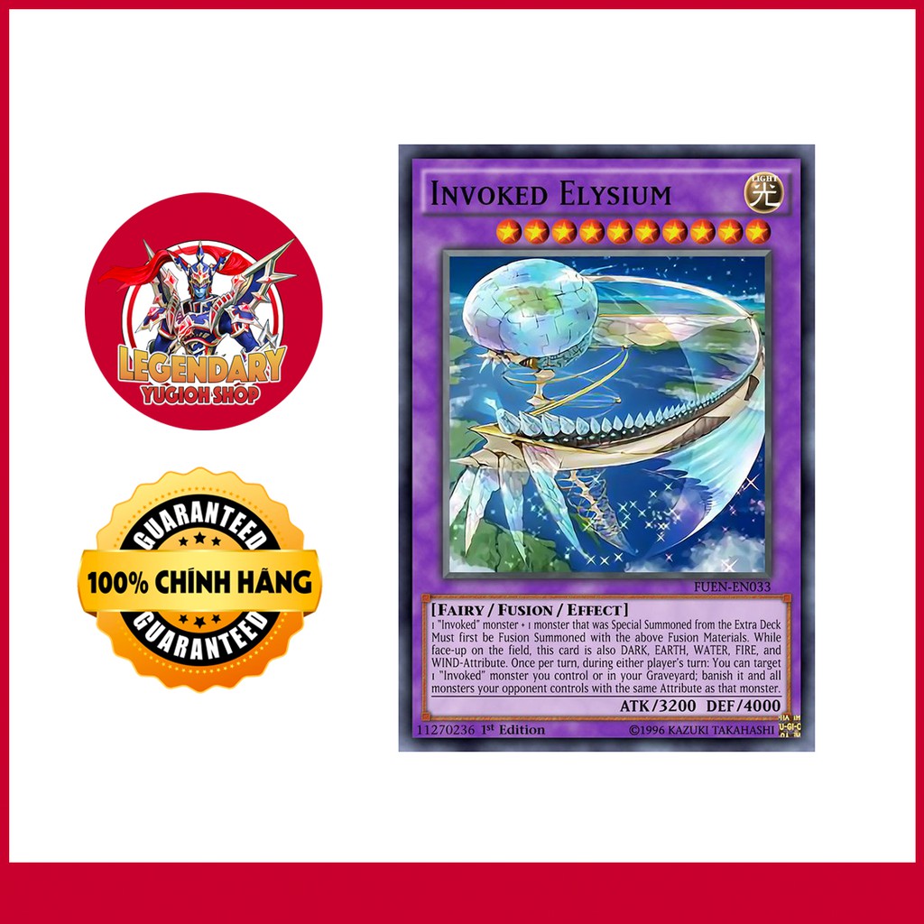 EN]Thẻ Bài Yugioh Chính Hãng] Invoked Elysium