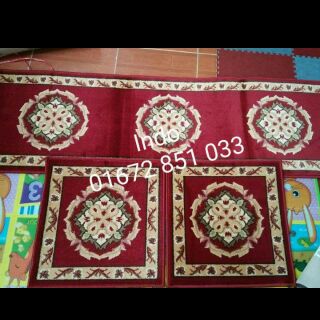Thảm trải ghế len dệt