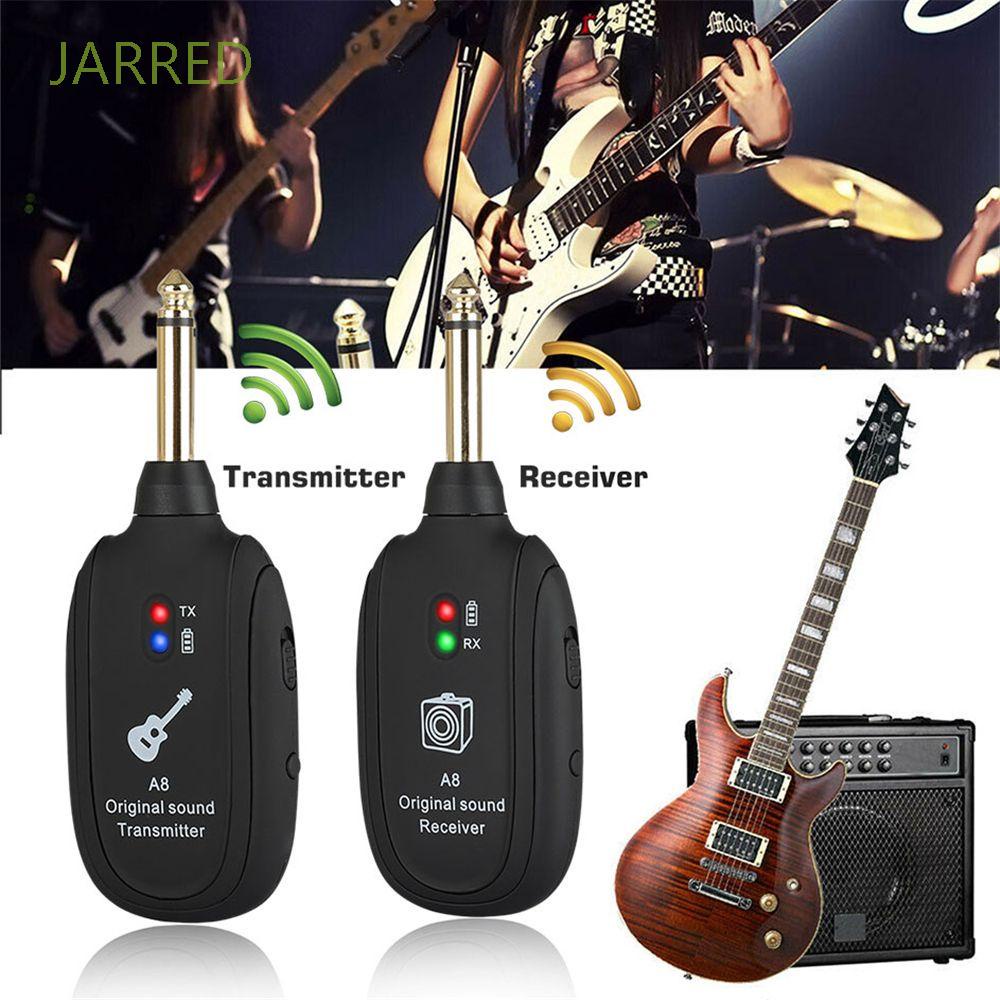 Đầu thu phát âm thanh không dây 20hz-20khz Uhf nhiều màu sắc có thể sạc lại chuyên dụng cho đàn guitar
