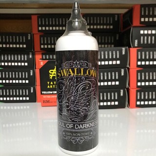 Nước pha mực xăm Sưallow chim én, pha mực đen 16OZ và chiết 4OZ