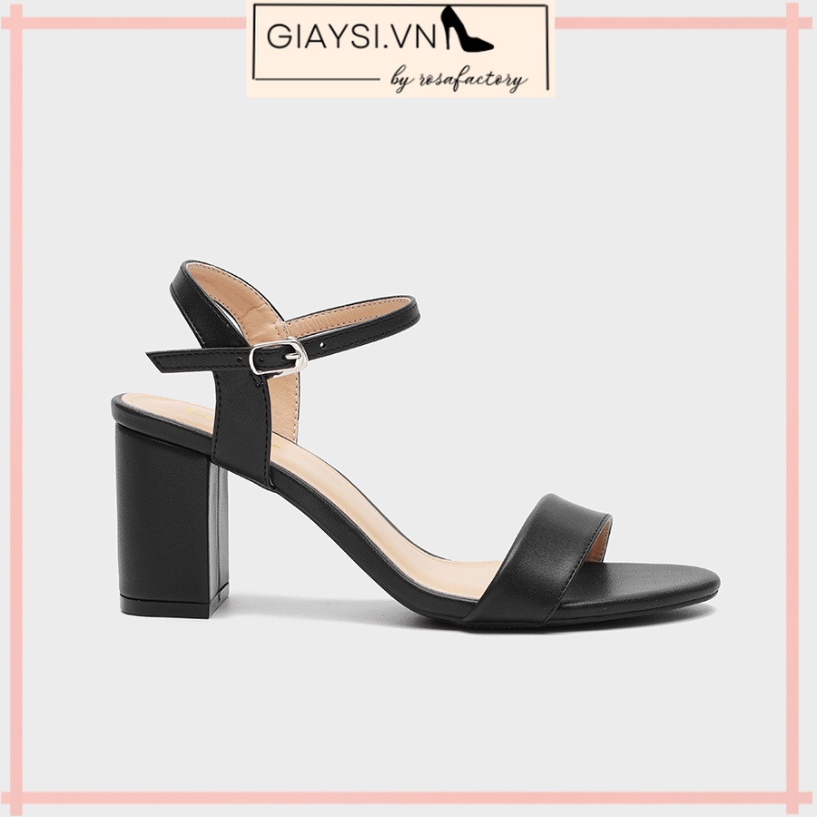 Giày Sandal Cao Gót giaysi Phối Dây Thời Trang Gót Vuông 7cm_cg-0178