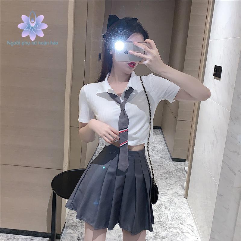 váy Set Đồng Phục Học Sinh Phong Cách Hàn Quốc Cho Nữ | BigBuy360 - bigbuy360.vn
