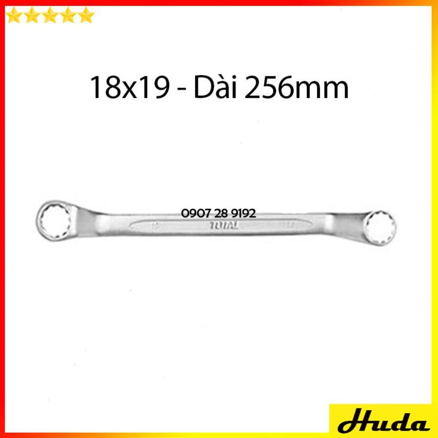 Cờ lê 2 vòng 6-18mm Total Cờ lê hai đầu vòng chất liệu Cr-V bền bỉ POI