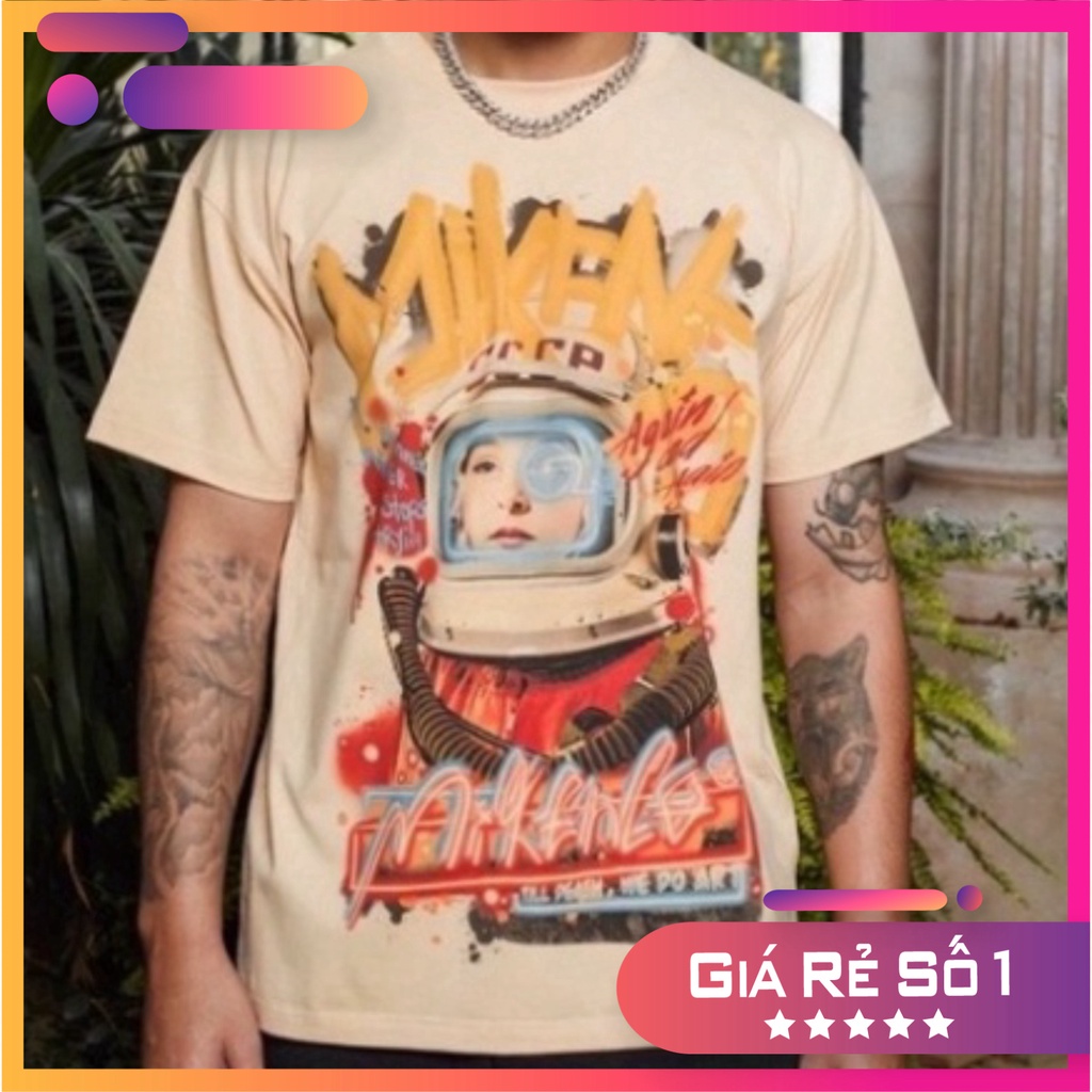 Q1Q3 / Áo Thum Mikenco Phi hành gia Astro Venus siêu chất, Áo Phông Unisex Nam Nữ ! Rẻ Nhất Shopeee