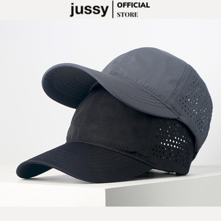 Nón Lưỡi Trai Vải Dù 3D Jussy Fashion Kiểu Nón Kết Trơn Thể Thao Chất Vải Dù Đục Lỗ 3D Thoáng Mát, Che Nắng,Chống Tia UV