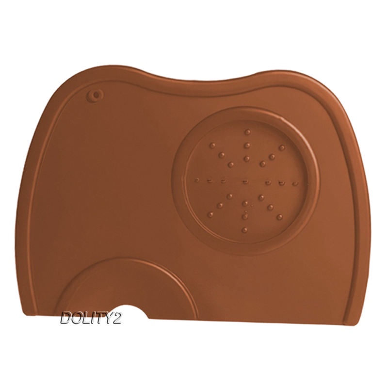 [Dolity2] Thảm Lót Góc Tamping Espresso - Bảo Vệ Và Đóng Gói Để Bảo Vệ Bàn Làm Việc Bằng Silicone