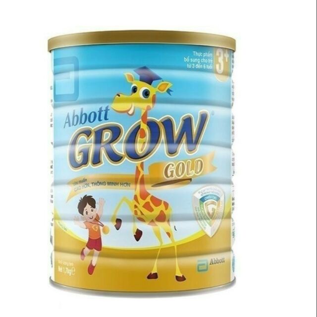 Sữa bột Abbott Grow Gold 3+ hương vani 1.7kg