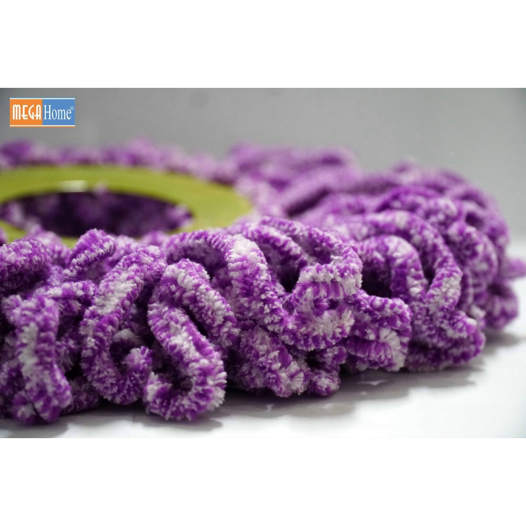 Bông lau nhà 360 độ Megahome - Hàng dày và nặng