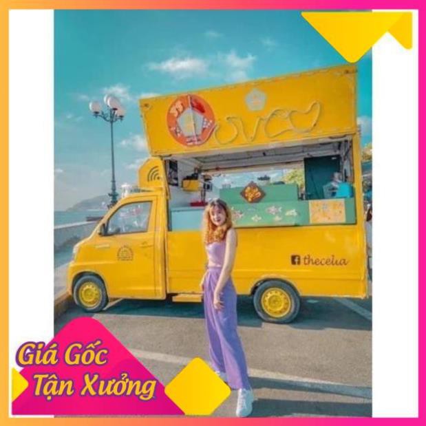 QUẦN CULLOTES QUẦN ỐNG RỘNG DÁNG DÀI MÀU TÍM PHONG CÁCH HÀN QUỐC DÀI 100cm 935