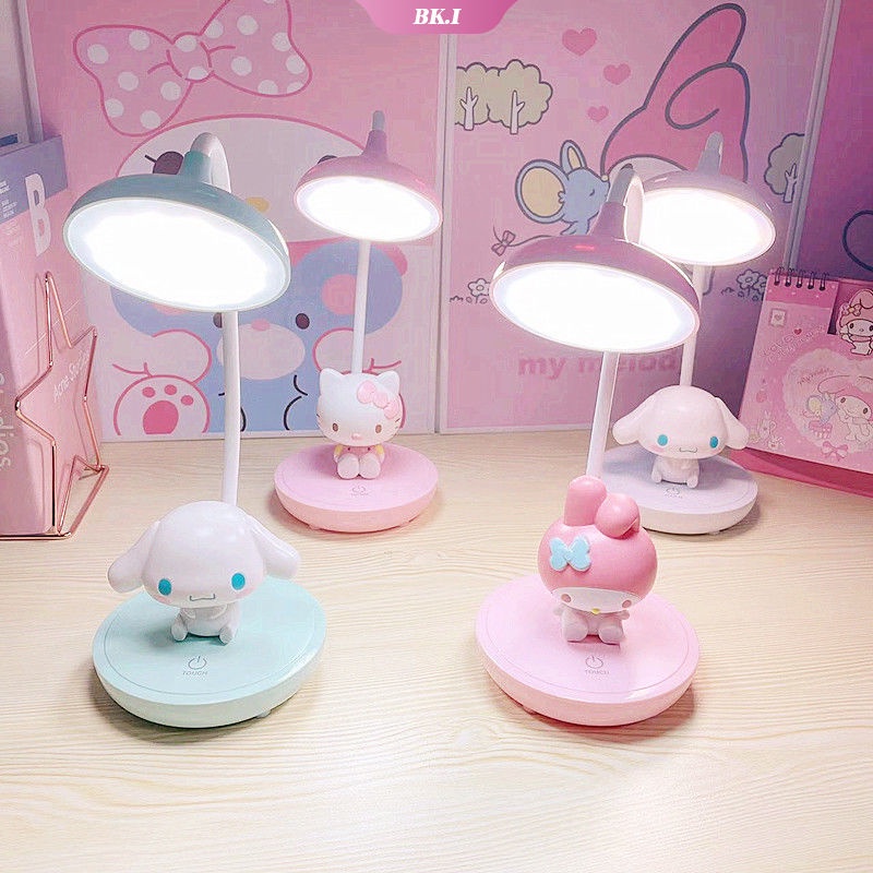 SANRIO Đèn LED Để Bàn Hình Hello Kitty Mymelody Kuromi Cinnamoroll