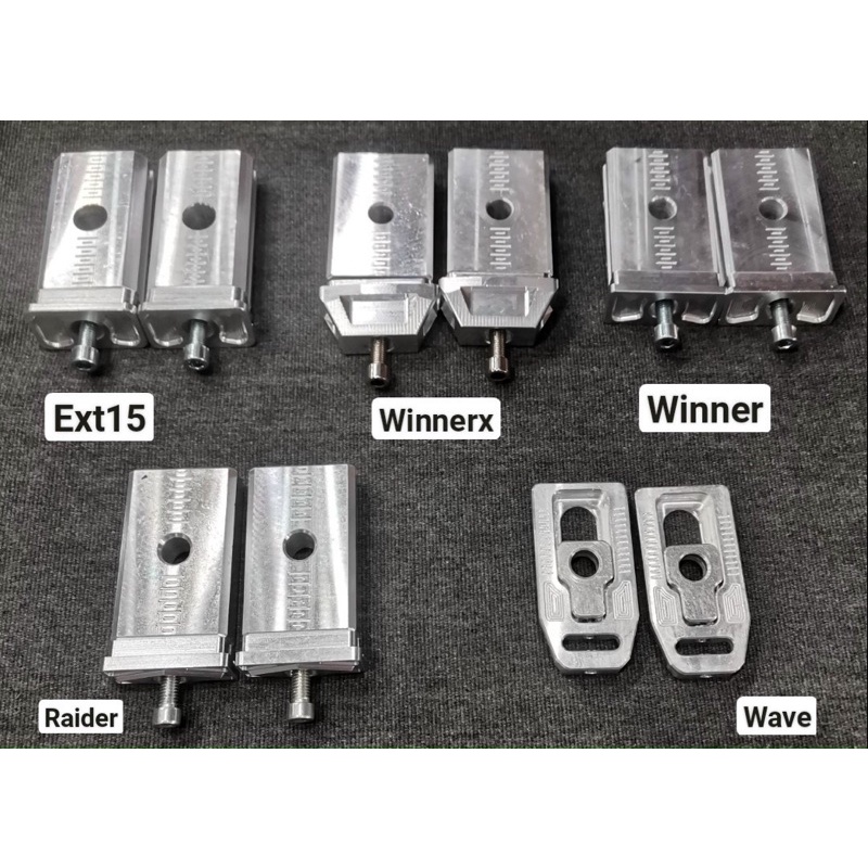 Cặp bas tăng sên nhôm âm cho winner sonic exciter 150 satria “tặng ốc “