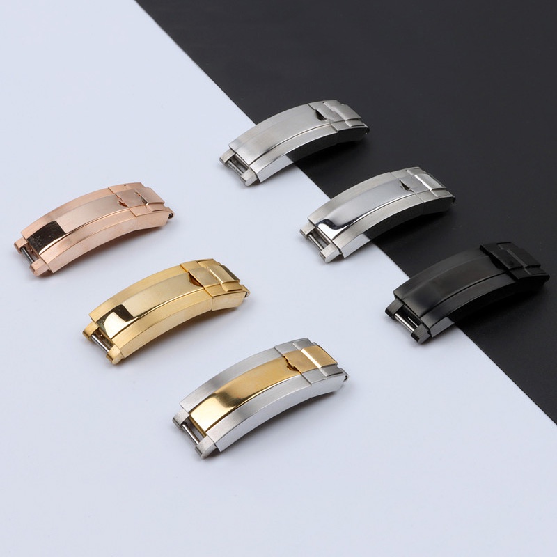 ROLEX Khóa Dây Đeo Đồng Hồ Bằng Silicone Tiện Dụng