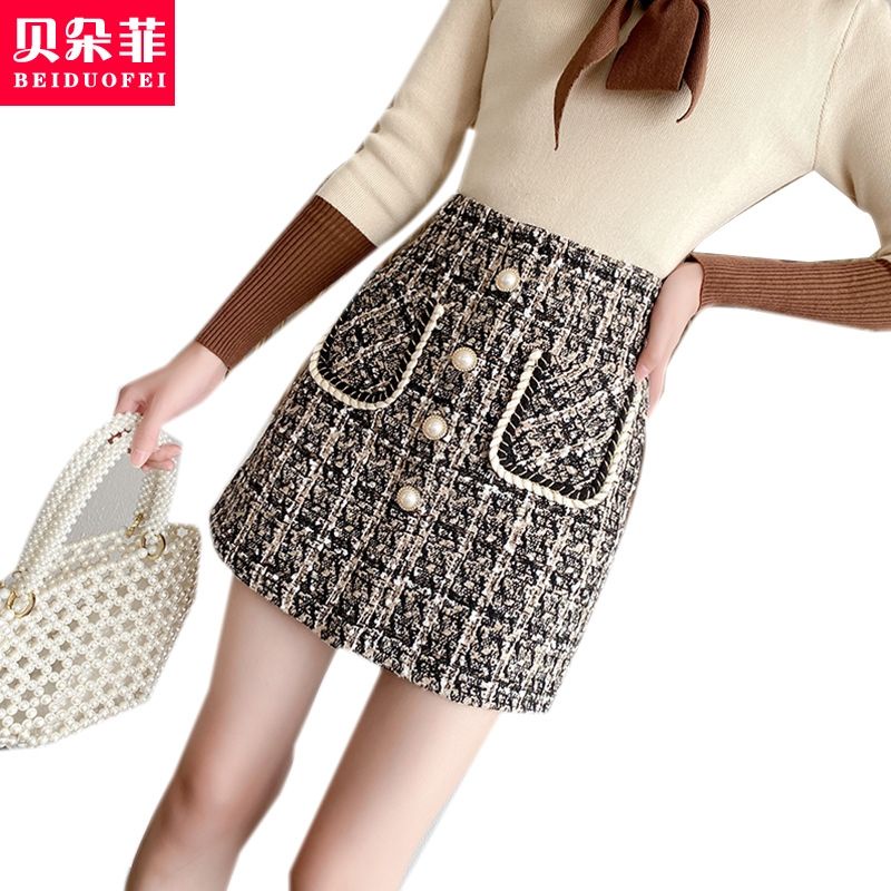 (BIG SIZE) chân váy chữ A chất dạ túi trước có quần trong | BigBuy360 - bigbuy360.vn