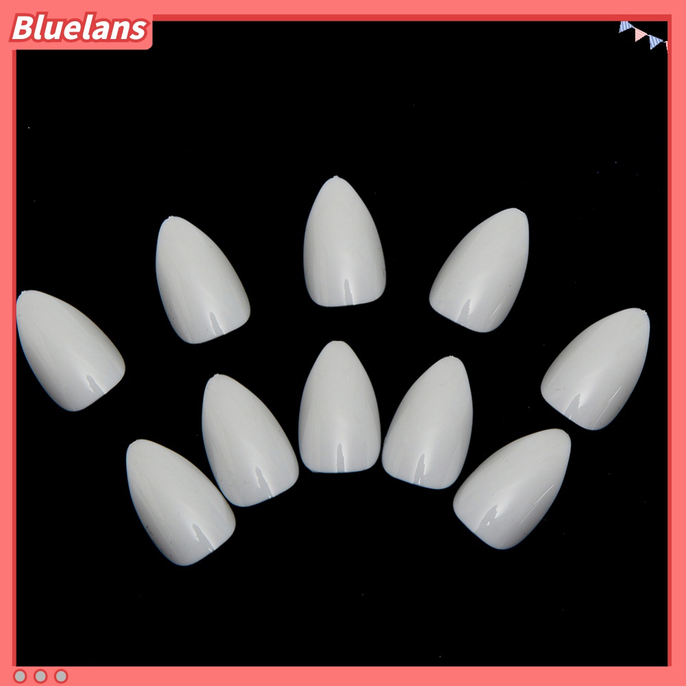 Bluelans♡ Bộ 500 Móng Tay Giả Gắn Trang Trí Nghệ Thuật