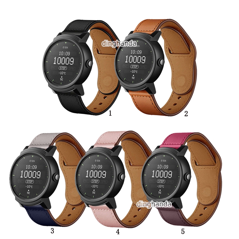 Dây da thay thế cho đồng hồ thông minh Ticwatch 2 Ticwatch E