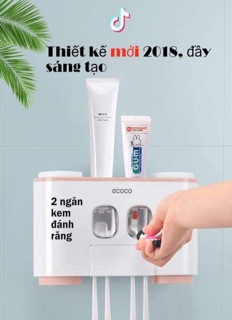 Bộ nhả kem đánh răng cao cấp ecoco
