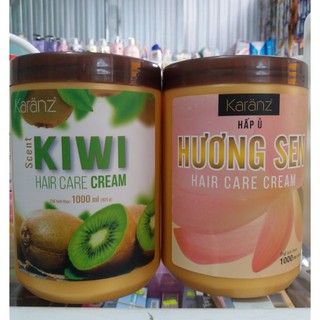 Set 2 hủ hấp dầu ủ tóc Karanz 1000ml dưỡng tóc mềm mượt, dành cho tóc khô xơ