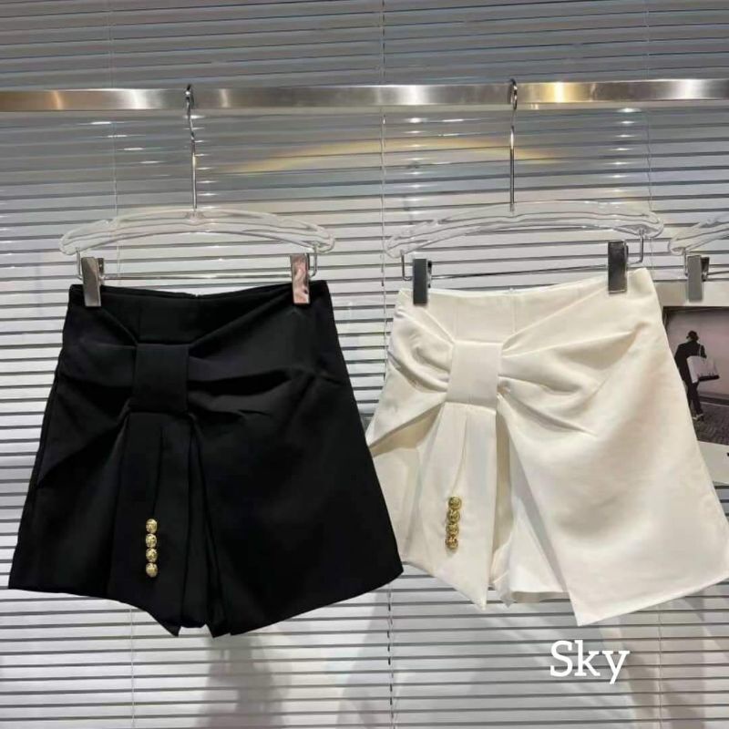 Quần váy nơ khuy hàng QCL1