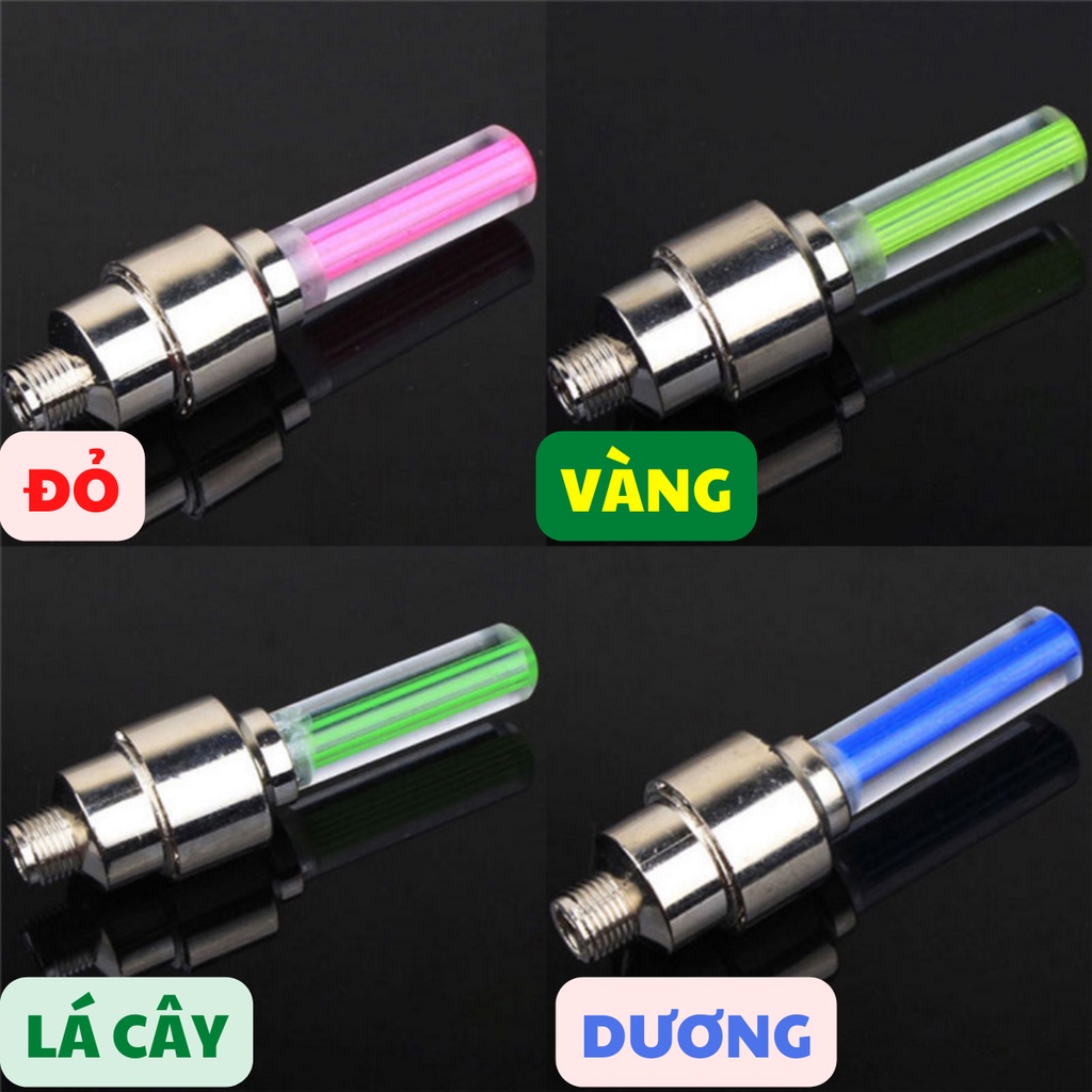 [Giá Sốc]Đèn Led gắn van xe đạp - xe máy cực độc đáo