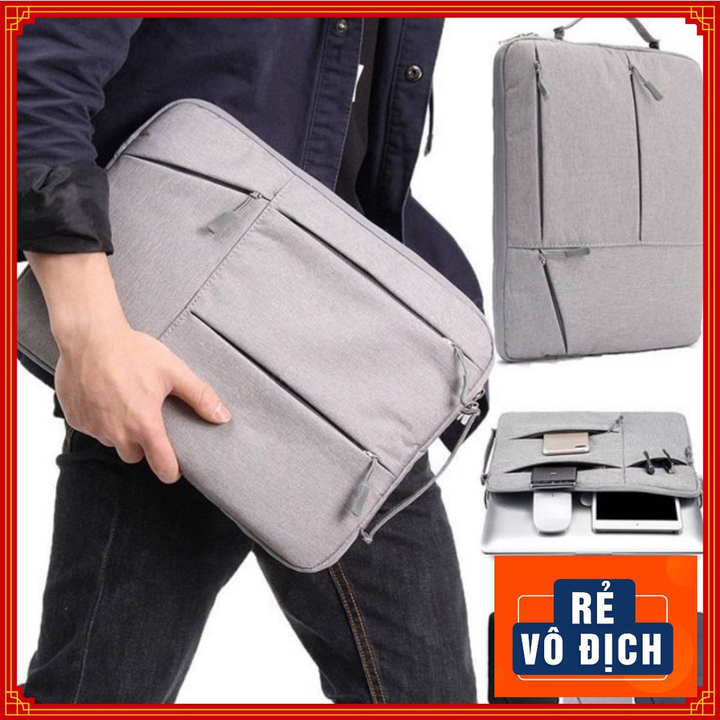 Túi Chống Sốc Macbook Laptop 14 inch, 15 6 inch, 17 inch Có Quai Xách Cao Cấp Chống Thấm Nước Nhiều Màu
