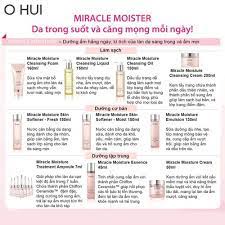 Sữa rửa mặt ohui hồng Miracle Moisture Cleansing Foam 25ml