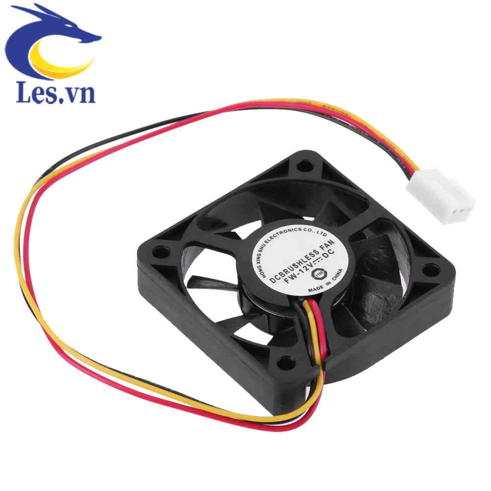 Quạt TảN NhiệT CPU 3Pin 5cm Cho PC / MáY TíNh 12V