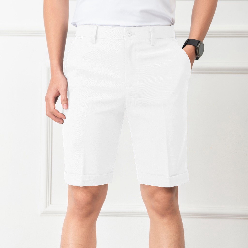 Bộ sưu tập quần short đùi tây âu nam cao cấp chất đẹp dày dặn co giãn