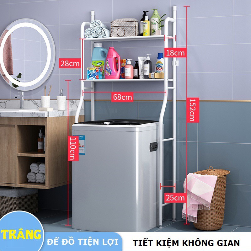 Kệ Để Đồ Sau Máy Giặt - Kệ Bồn Cầu Toilet Cao Cấp