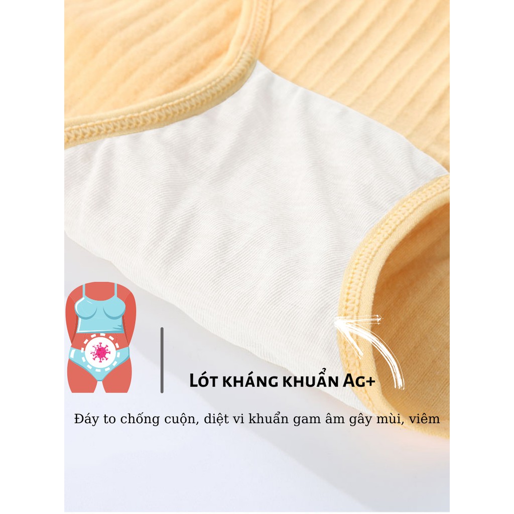 Combo 04 quần chip bầu có viền mỏng - kháng khuẩn - có size đến xxl-Snugg SNU1947 | BigBuy360 - bigbuy360.vn