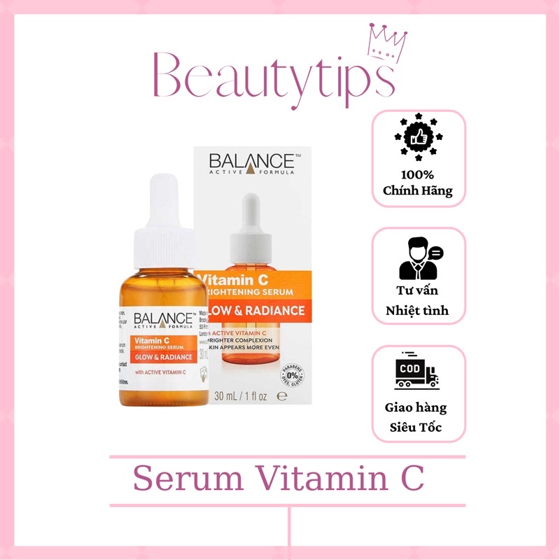 Serum Làm Sáng Da Vitamin C Balance Active Formula Active Formula 30ml