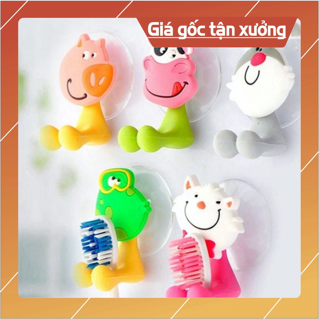 Kẹp bàn chải đánh răng hình thú ngộ nghĩnh
