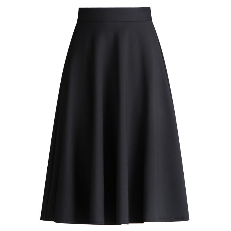 Chân váy xòe qua gối/ chân váy công sở - OK SHOP