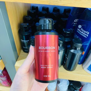Xịt toàn thân Bourbon của nam 104g