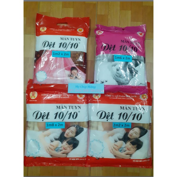 GIÁ HỦY DIỆT - Màn Tuyn May 10 Có Cửa Và Không Cửa Chính Hãng Dệt 10/10 Loại, Mùng Màn Tuyn Chốn Muỗi Đủ Kích Thước