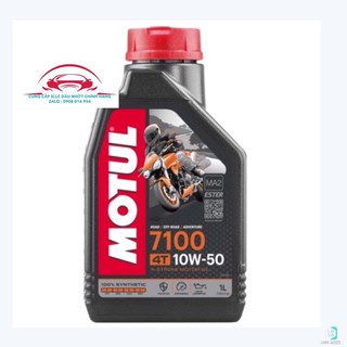 Nhót MOTUL 7100 10W50 1L nhớt cho xe gắn máy