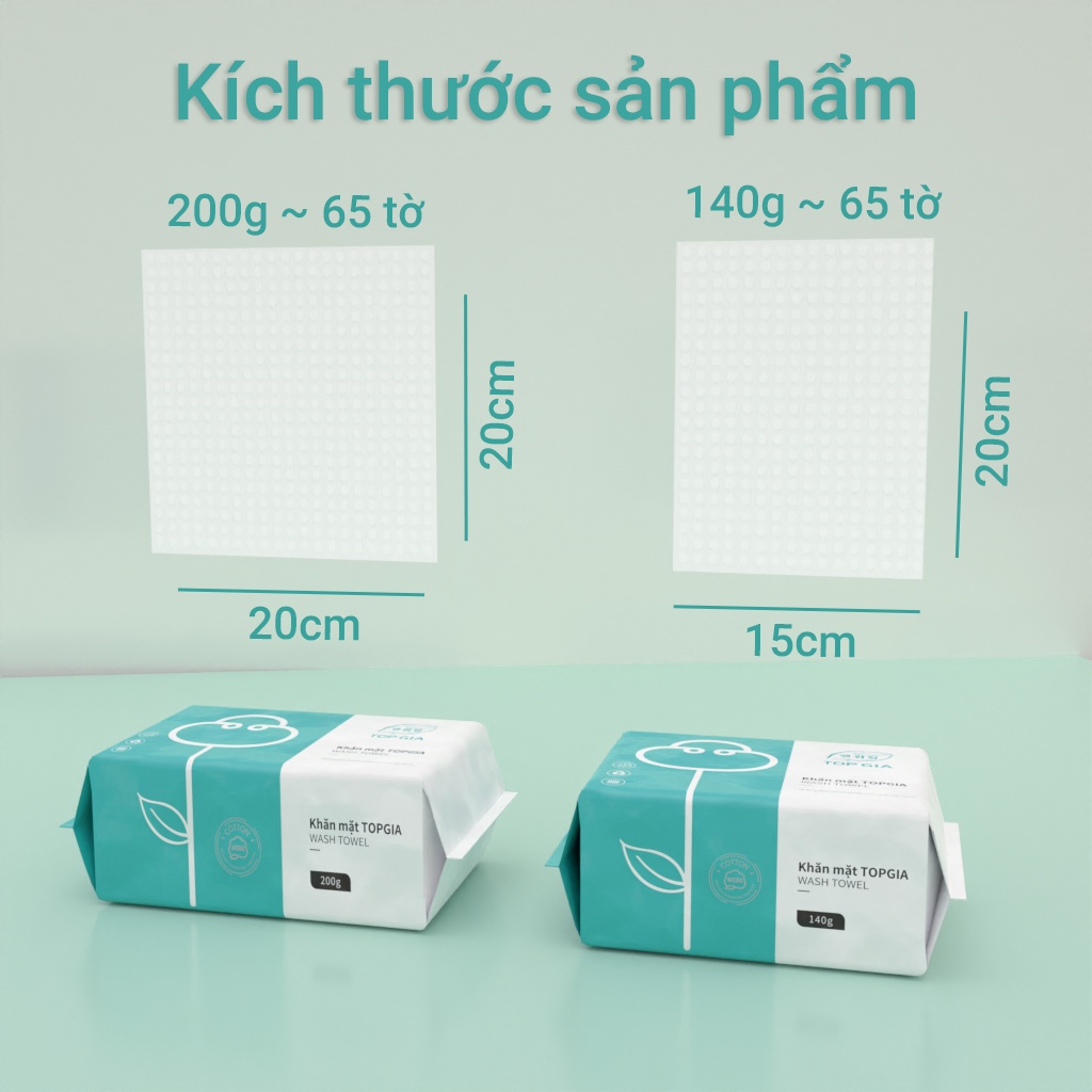 Khăn mặt khô đa năng dùng 1 lần mềm mịn rất an toàn cho da