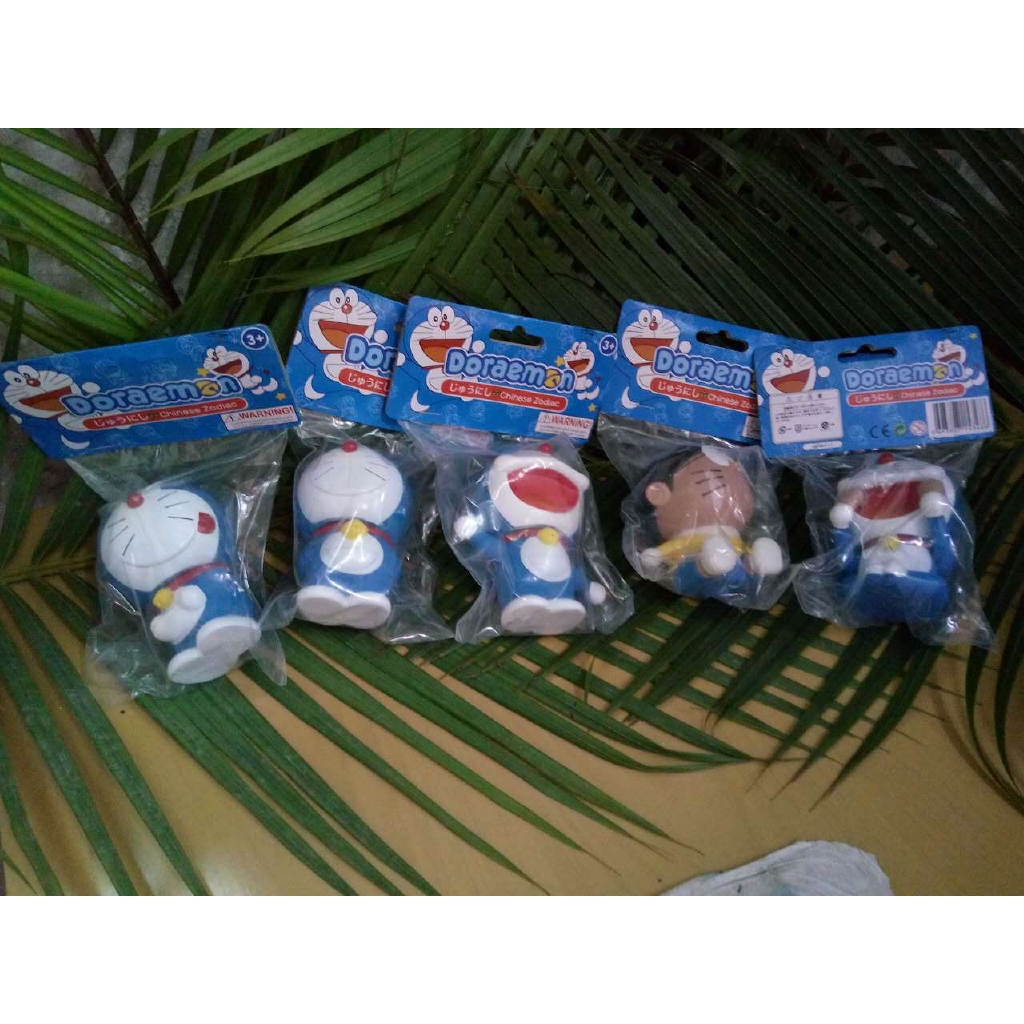 NOBITA NOBI Set 5 Mô Hình Nhân Vật Phim Hoạt Hình Doraemon